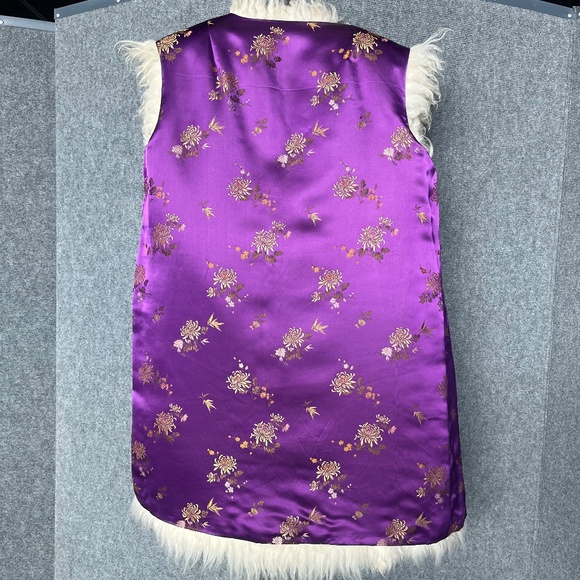 vintage Mongollian Sheep vest - Picture 2 of 4